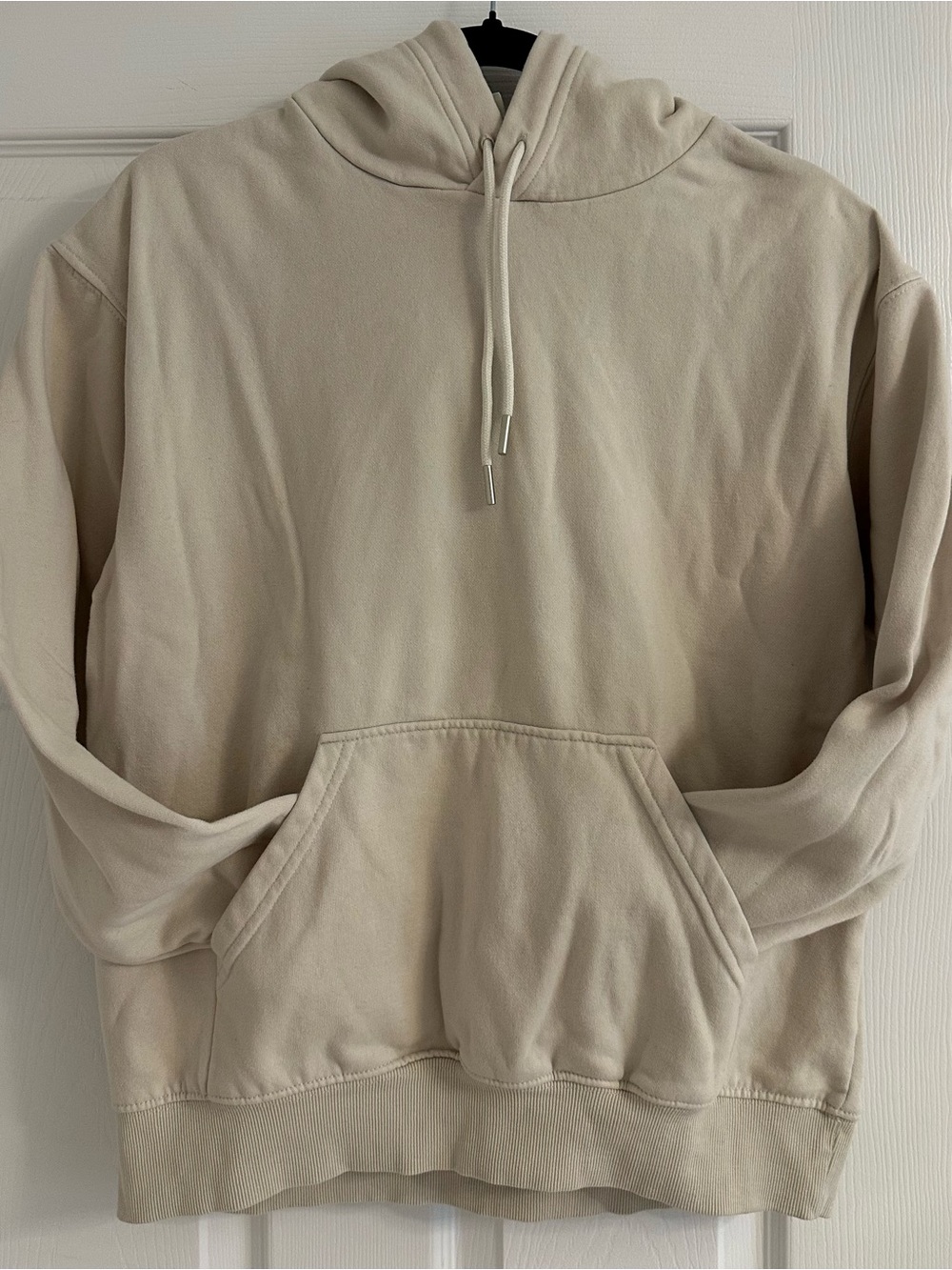Women's Light Beige Pullover Hoodie